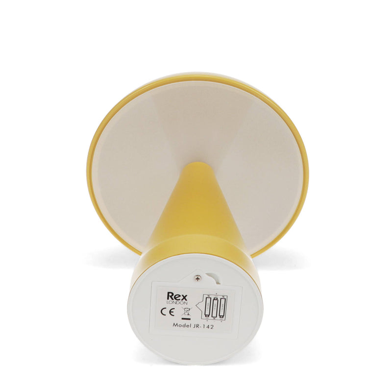 Touch dimmable mushroom table lamp | Mustard yellow
