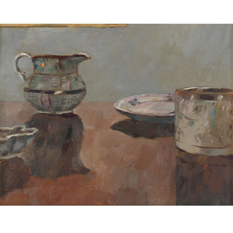 Sill Life In Morning Light, Oil Painting, Framed