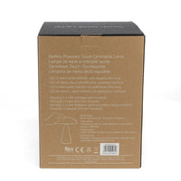 Touch dimmable mushroom table lamp | Mint green