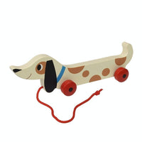 Wooden Pull Toy | Charlie The Sausage Dog