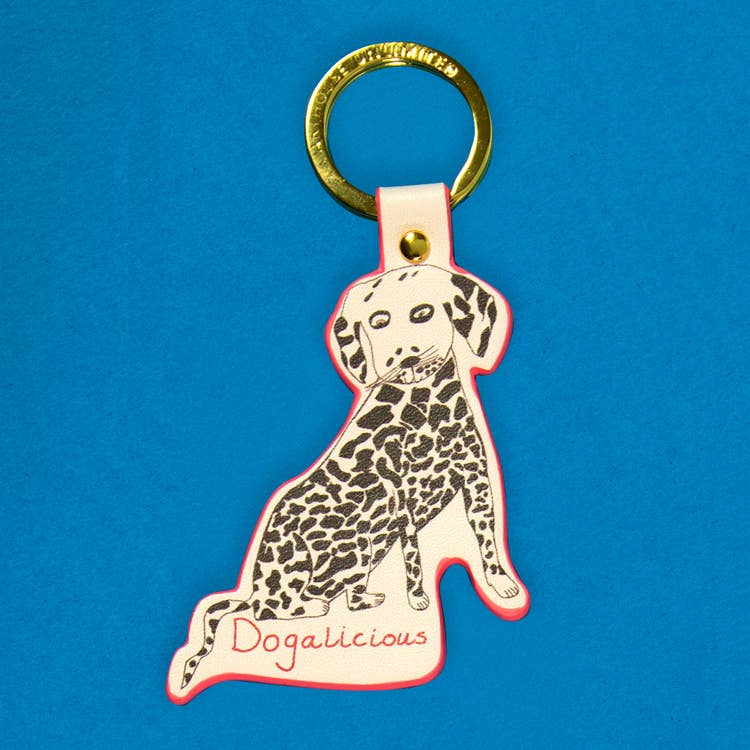 Arthouse Unlimited- Recyled PU Keyring | DOGALICIOUS