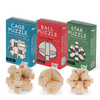 Mini wooden puzzles | Assorted