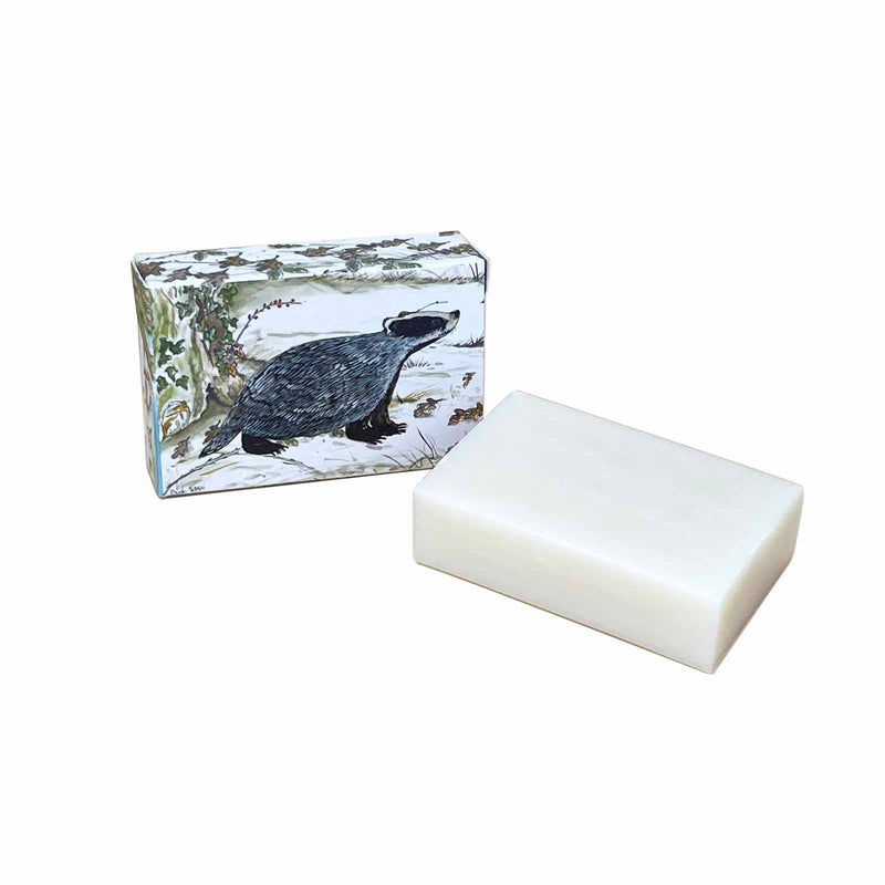 Oakwood & Bergamot Natural Soap - Mr Badger Design