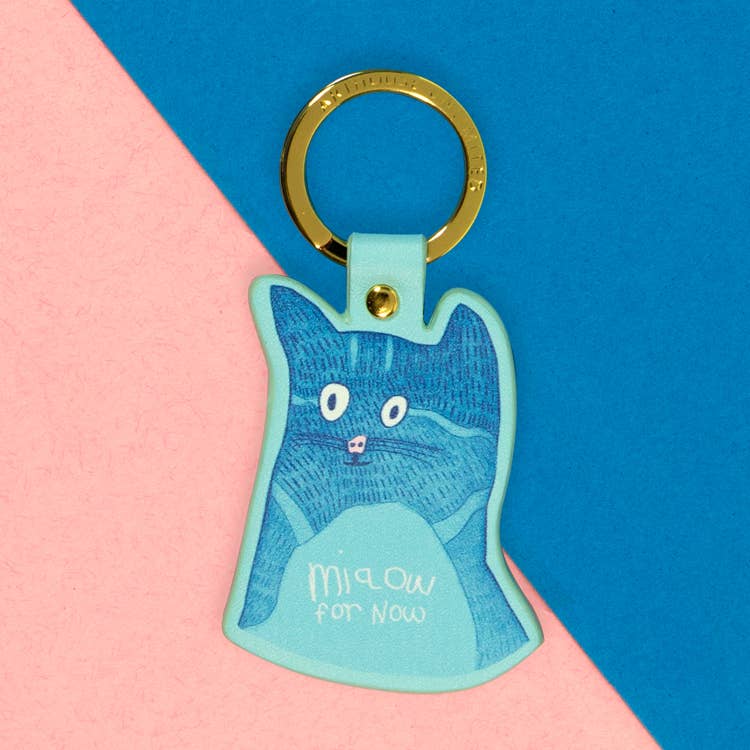 Arthouse Unlimited- Recyled PU Keyring | MIAOW FOR NOW