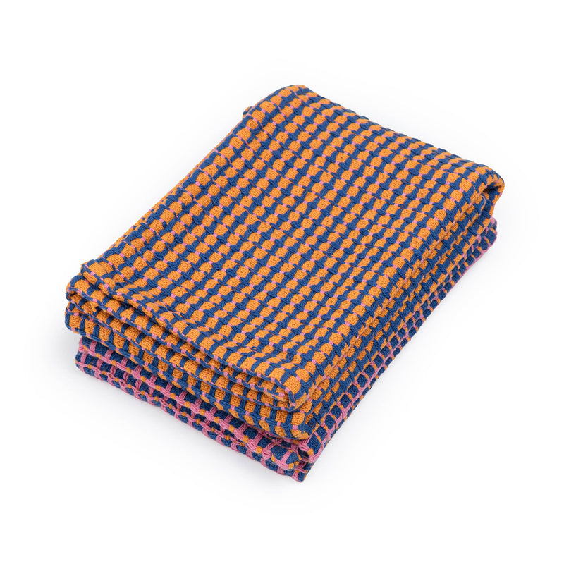 Recycled Materials Tea Towel 2 Pack | Cobalt