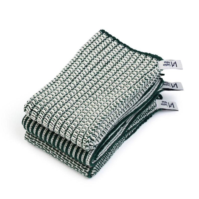 Reusable & Eco-Friendly Cotton Dishcloths | Textured Forest
