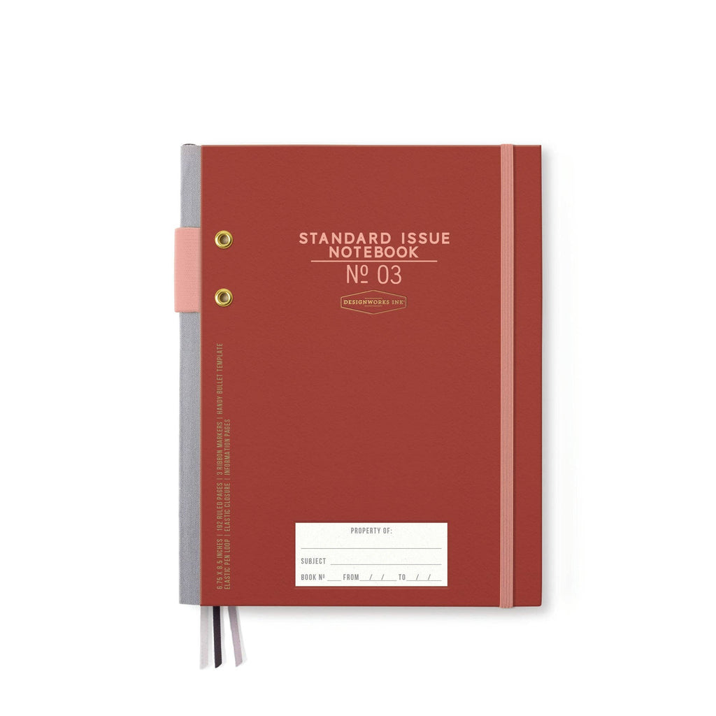 Standard Issue Notebook | Rosewood & Blush