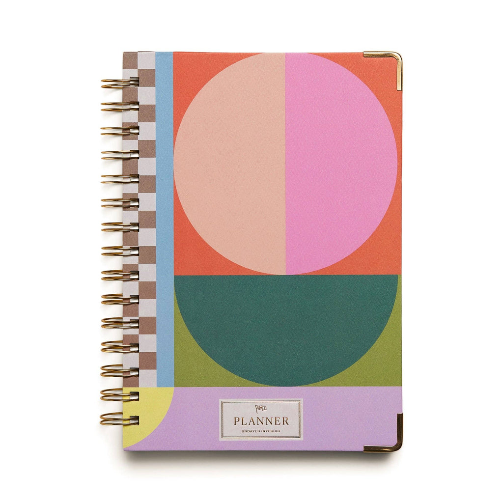 Undated 13 Month Perpetual Planner | Geo Checks
