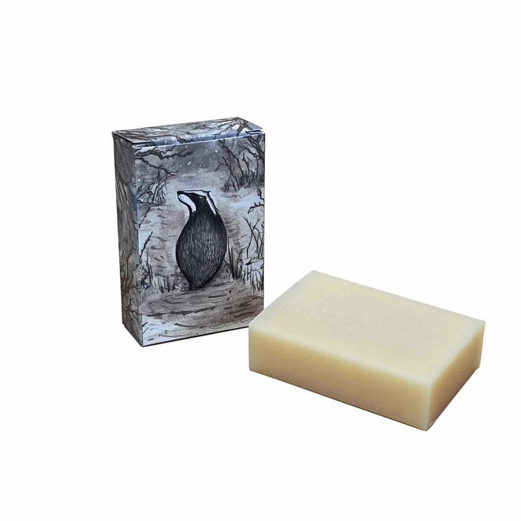 Oakwood & Bergamot Natural Soap - Mr Badger Design