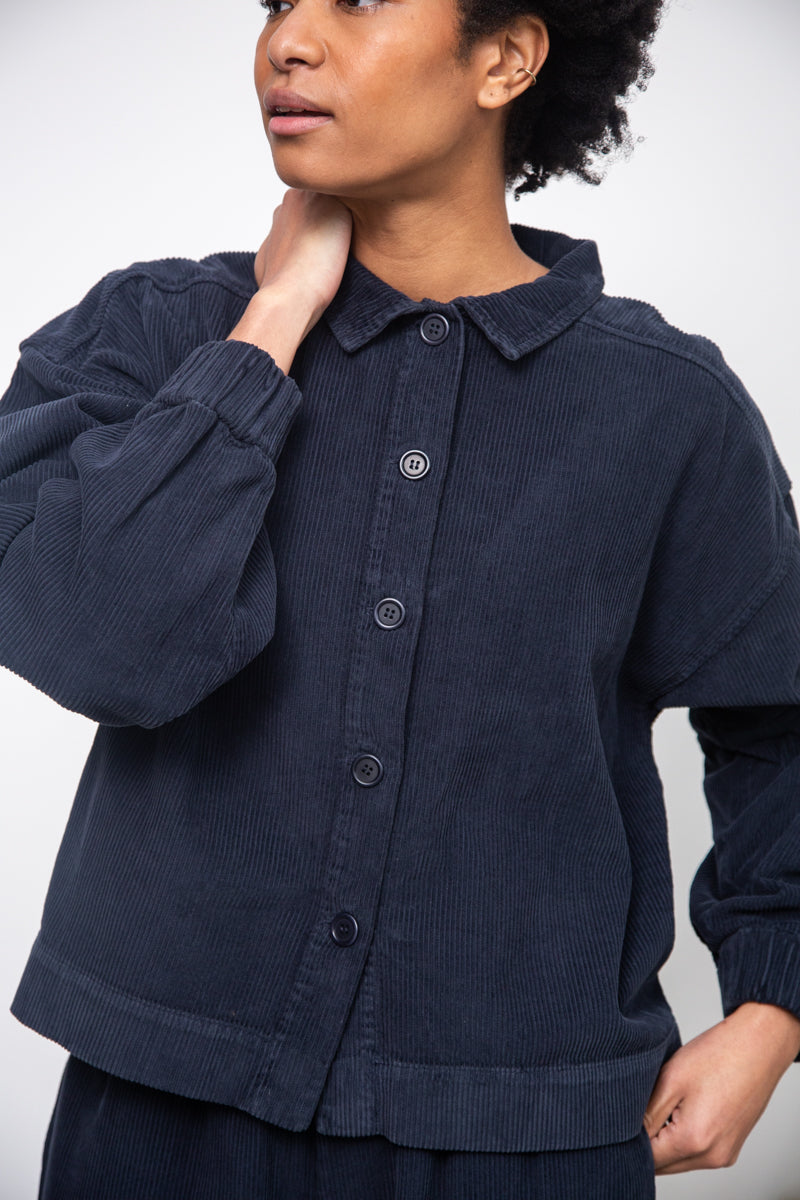 Tierra Overshirt - Night Sky Navy