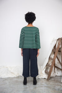Evora Trousers - Night Sky Navy