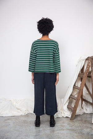 Evora Trousers - Night Sky Navy