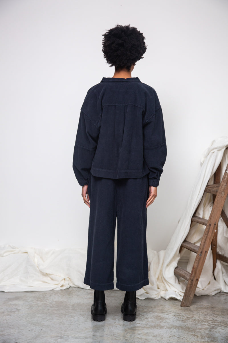 Tierra Overshirt - Night Sky Navy