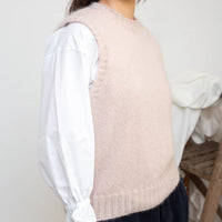 Arosa Mohair Knitted Vest