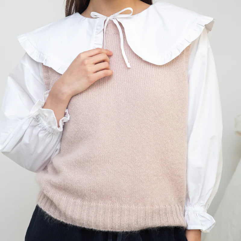 Arosa Mohair Knitted Vest