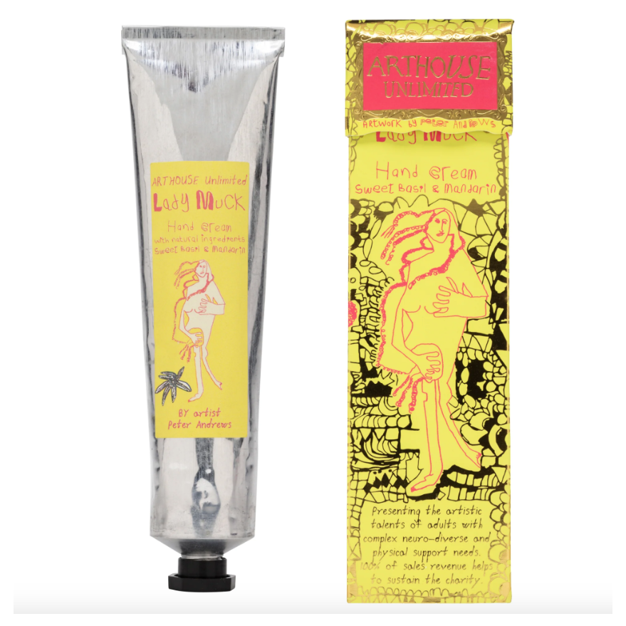 Lady Muck Design Hand Cream with Sweet Basil and Mandarin