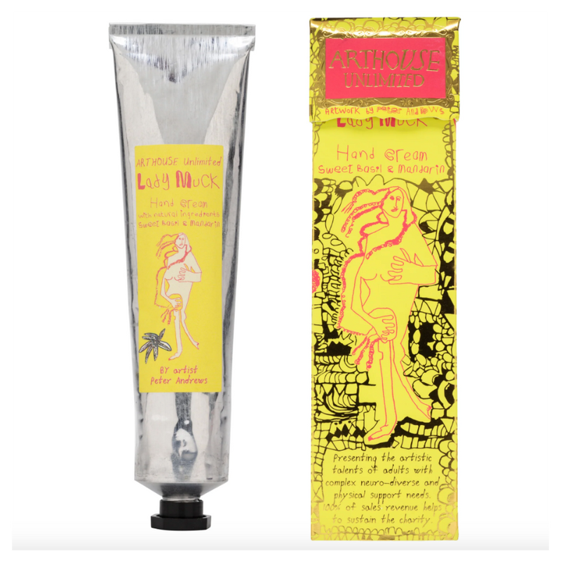 Lady Muck Design Hand Cream with Sweet Basil and Mandarin