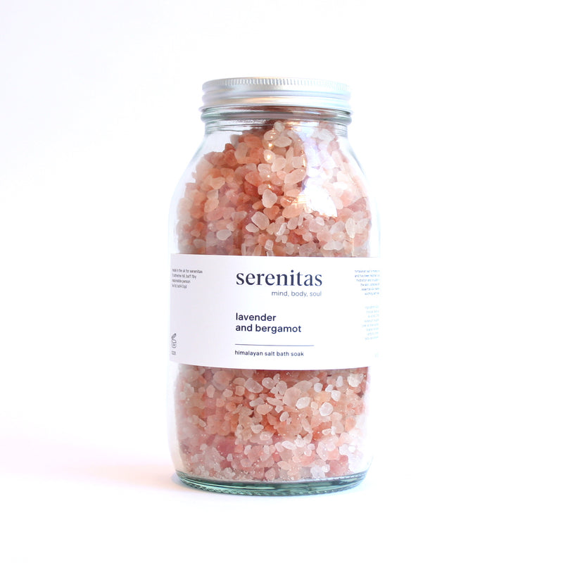 Serenitas Bath Salt - Lavender and Geranium