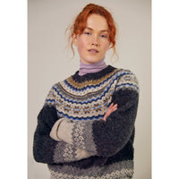 Bella Jumper - Blue and Grey