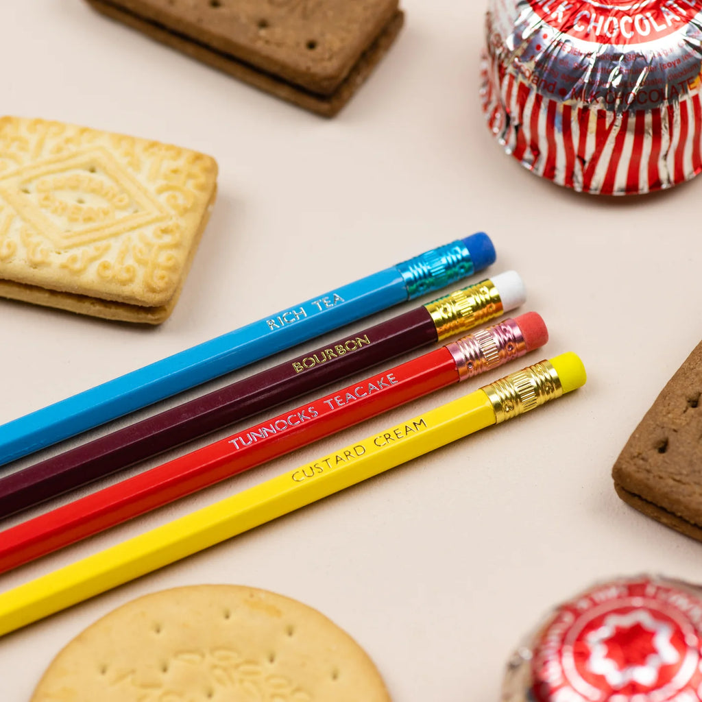 Biscuit Pencil Set- Multicoloured