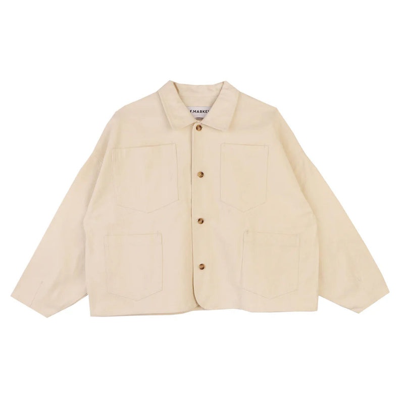 Carson Chore Coat Ecru