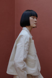 Carson Chore Coat Ecru