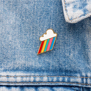 Pin Badge - Cloud Burst