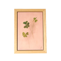 'Clover' Oil Painting, Framed