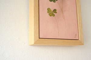 'Clover' Oil Painting, Framed