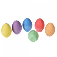 Coloured Chalk Eggs-Set Of Six