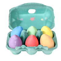 Coloured Chalk Eggs-Set Of Six