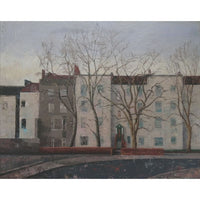'Winter Trees' Oil Painting, Framed