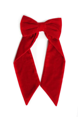 Red Velvet Bow -Christmas decoration