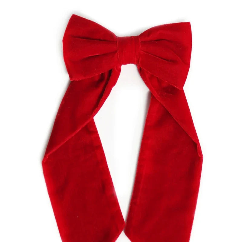 Red Velvet Bow -Christmas decoration