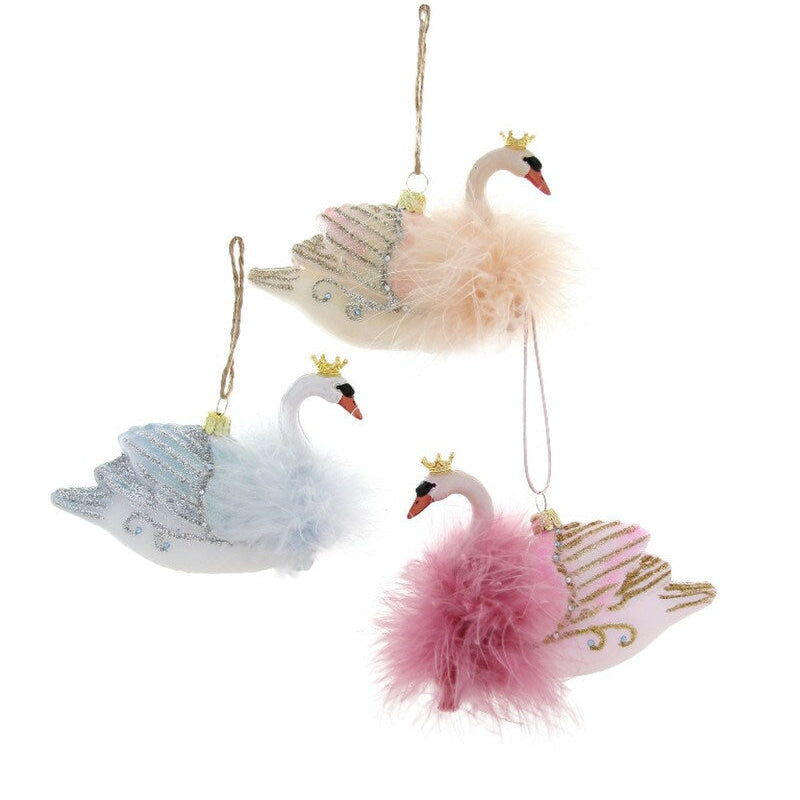 Crowned Swan Decoration