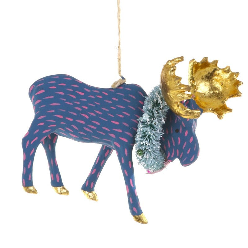 Festive Moose Decorations