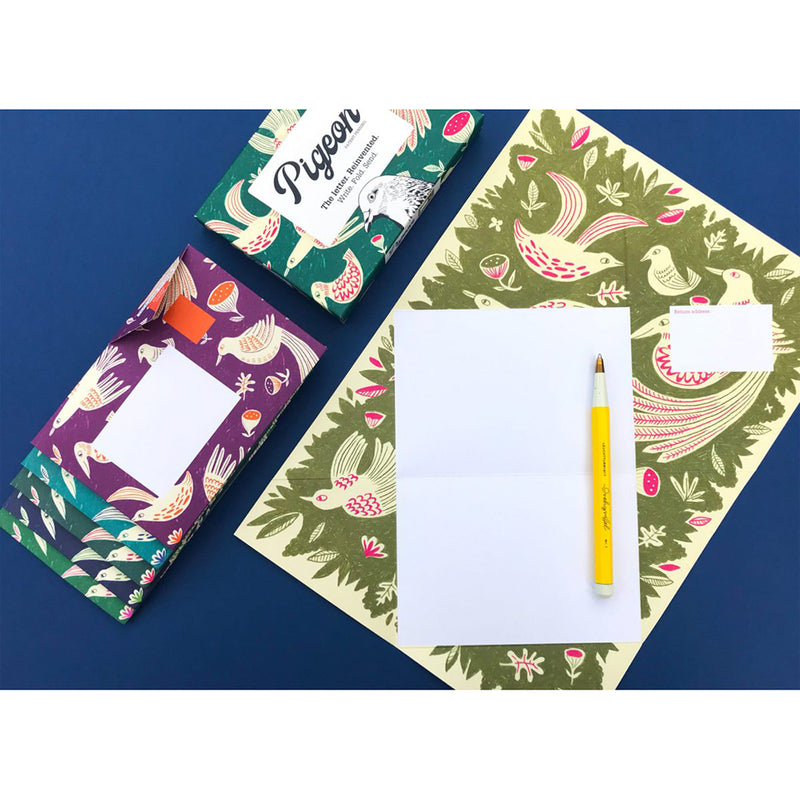 Origami Letter Writing Set - Fig & Feather Pack