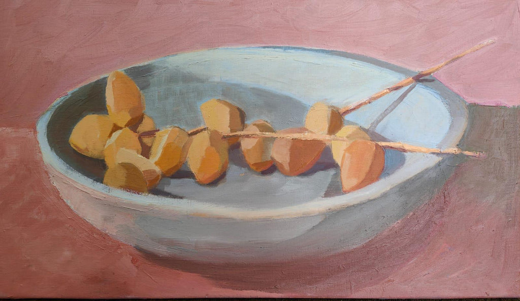 'Fresh Dates' Oil Painting, Framed