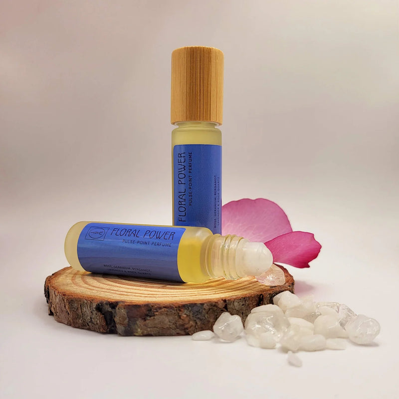 Floral Power Roll-On Gemstone Perfume