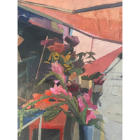 'Flowers On The Way Home' Oil Painting, Framed