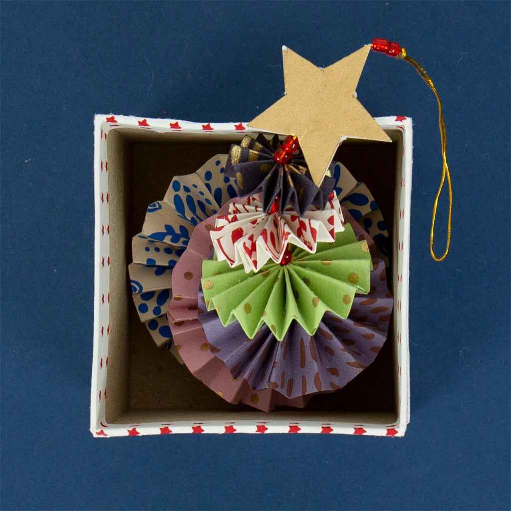 Colourful Paper Tree Ornament