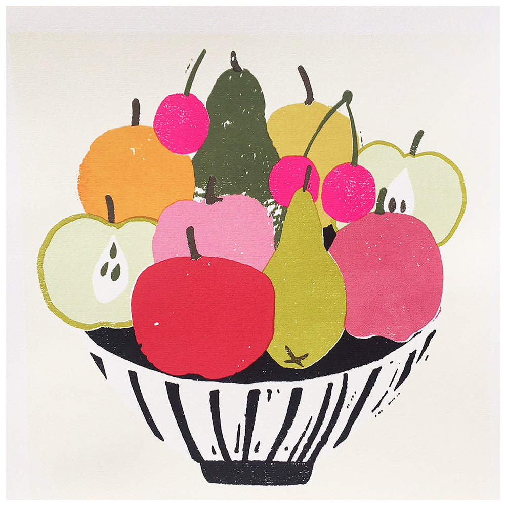 Fruit Bowl, Silkscreen Print