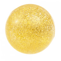 Glitter Bouncy Ball-Gold Dog