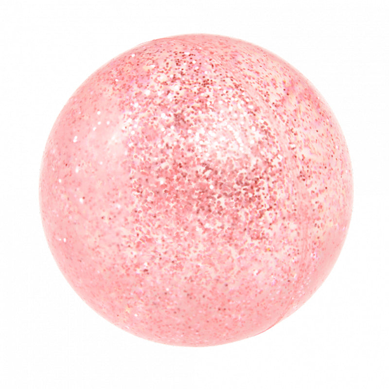 Glitter Bouncy Ball-Pink cat