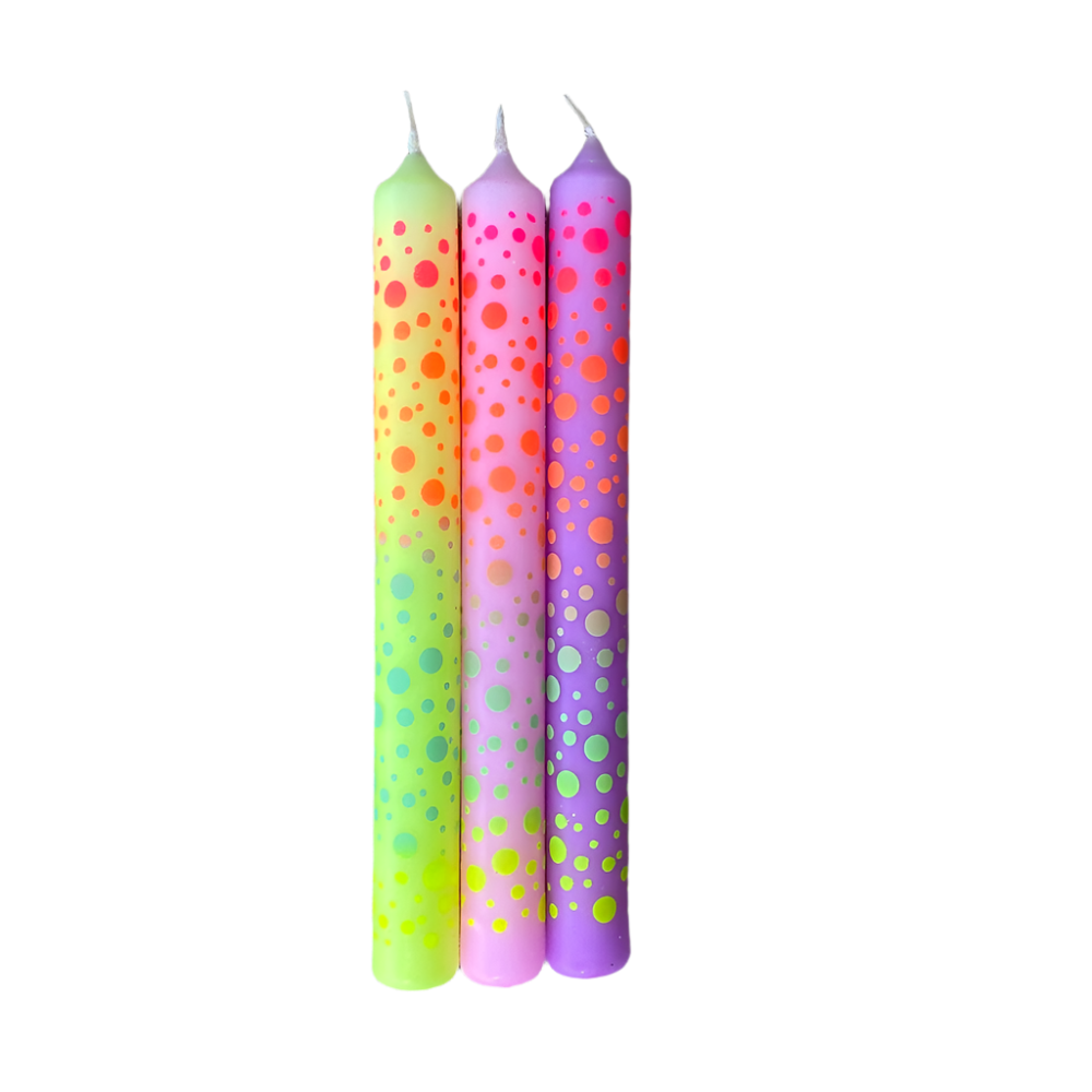 Graphic Lights Dot Candles