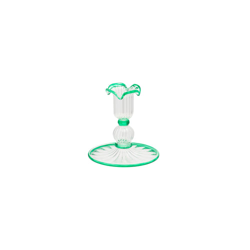 Green Jane Candle Holder