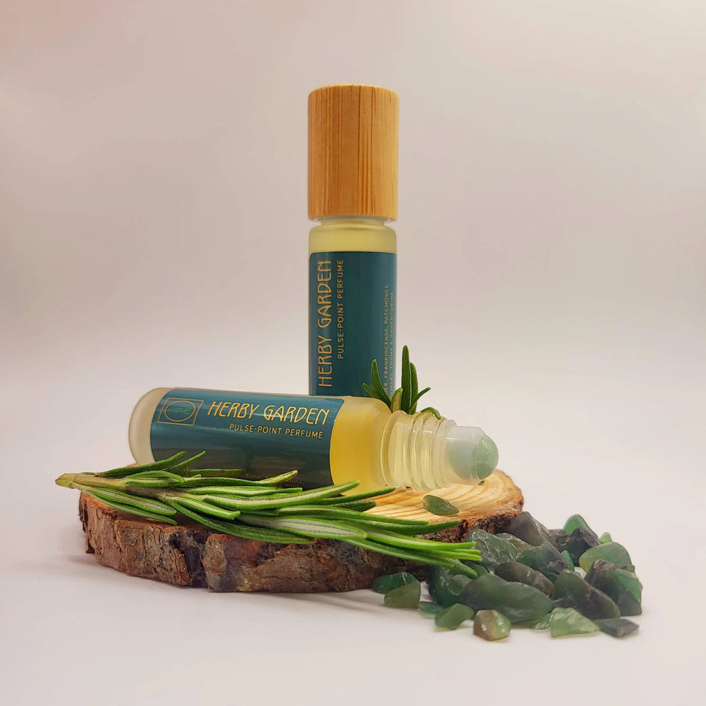 Herby Garden Roll-On Gemstone Perfume