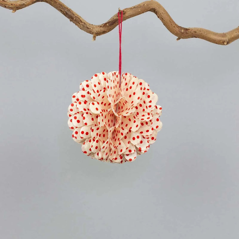 Honeycomb Flower Paper Ornament