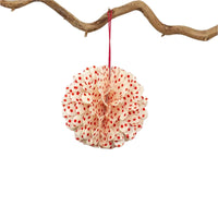 Honeycomb Flower Paper Ornament