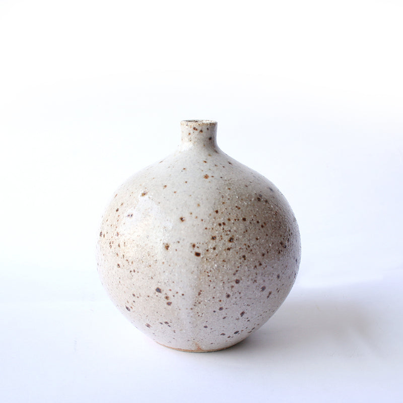 Little Round Lustre Bud Vase